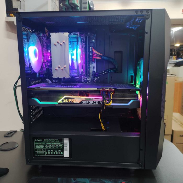 Компютер Новый Ryzen 5 5500, 32GB DDR4, MSI SUPRIM RTX 3070, SSD 512GB