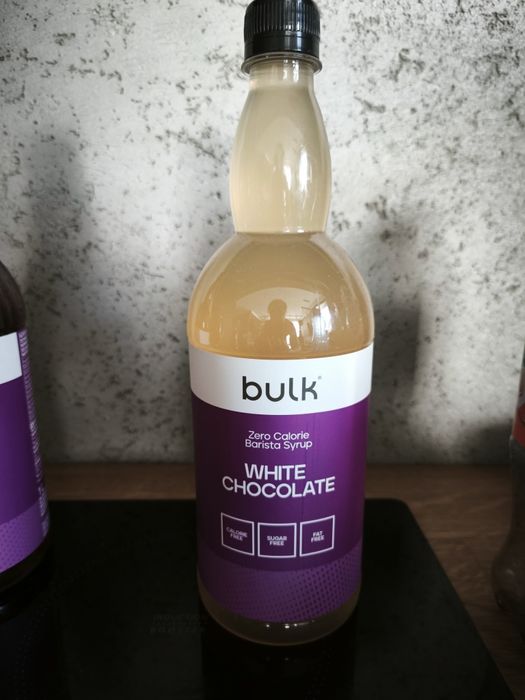 Syrop do kawy bez cukru Bulk białą czekolada   1l  bez  kalorii