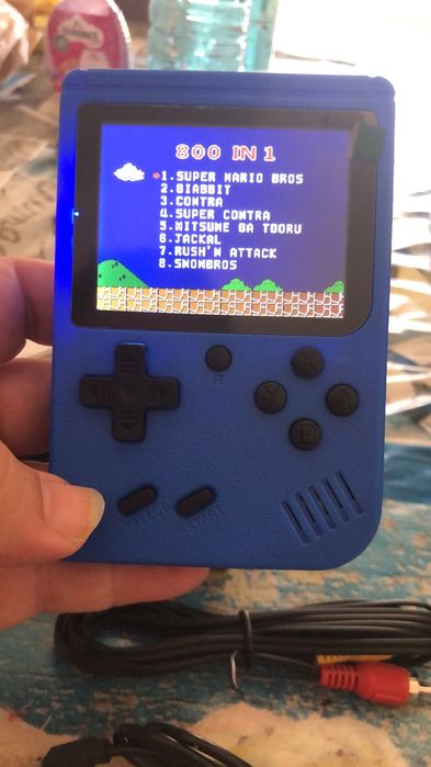 Mini Consola Retro Portátil com 500 jogos Arcade