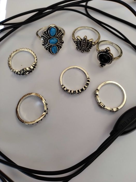 Conjunto de 7 anéis - para qualquer ocasião