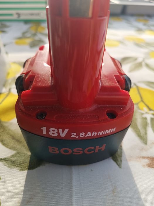 Bateria Bosch  Heavy duty 18V 2,6ah nimh