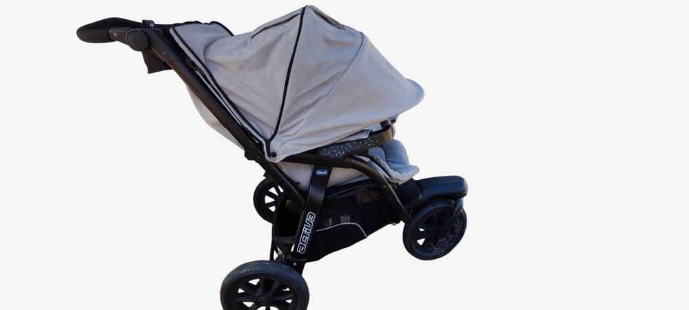 Carrinho de Passeio/Jogging Chicco Active 3 + Capa de Chuva