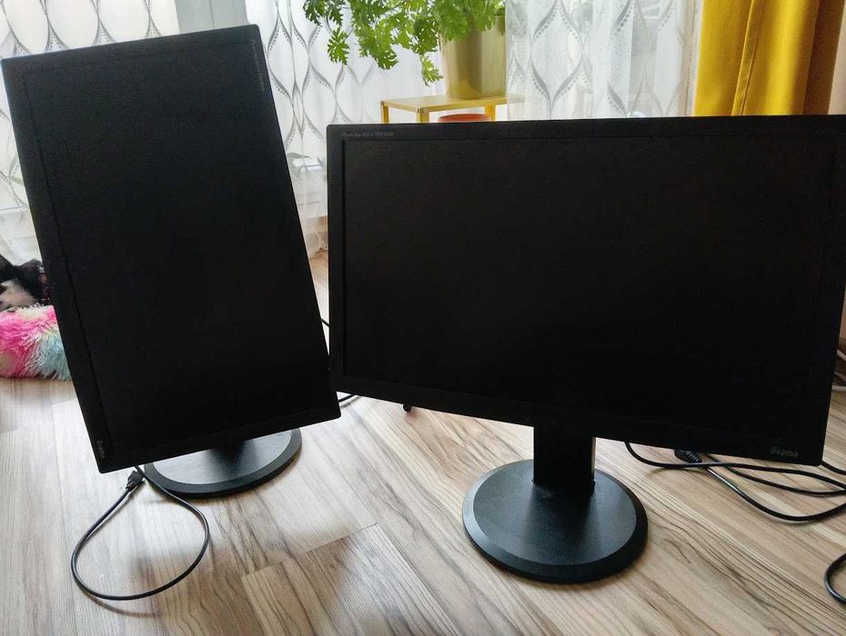 2 monitory iiyama - sprawne! ProLite B2475HDS