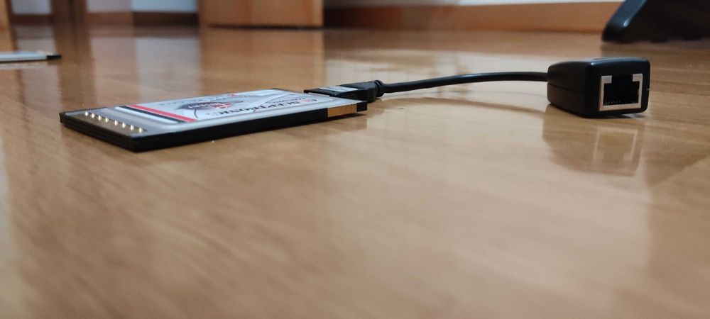 Placa de rede PCMCIA 10/100 Mbps