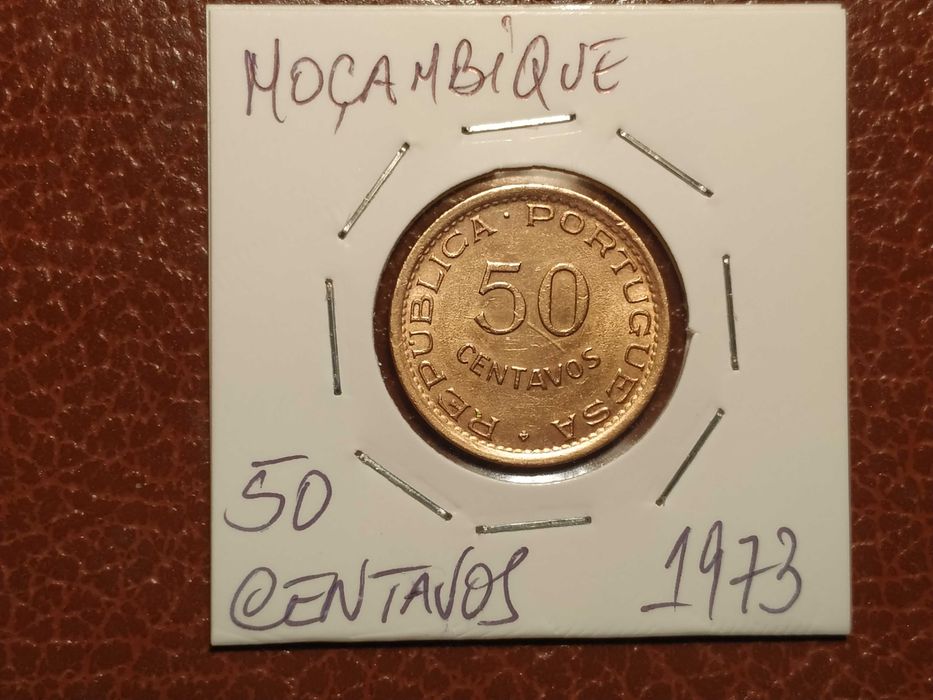 A659 moeda de 50 centavos de 1973 - Moçambique (Ultramar-Portugal)