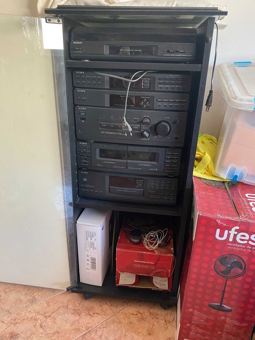 Aparelhagem Sony LBT-D309 + 2 Colunas Sony