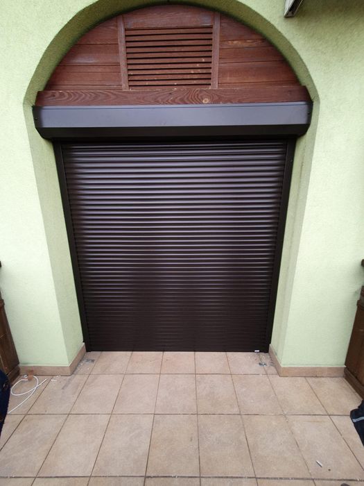 Brama Garażowa Rolowana Drzwi do Garażu Aluminiowe - DopasujRolety.pl