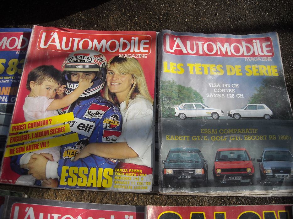 Revistas automovel antigas L'Automobile francesa