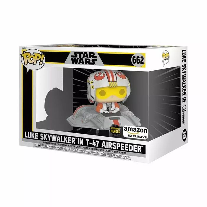 FUNKO FIGURKA STAR WARS Luke Skywalker in T-47 Airspeeder 662 74404. Funko. Nowy Produkt
