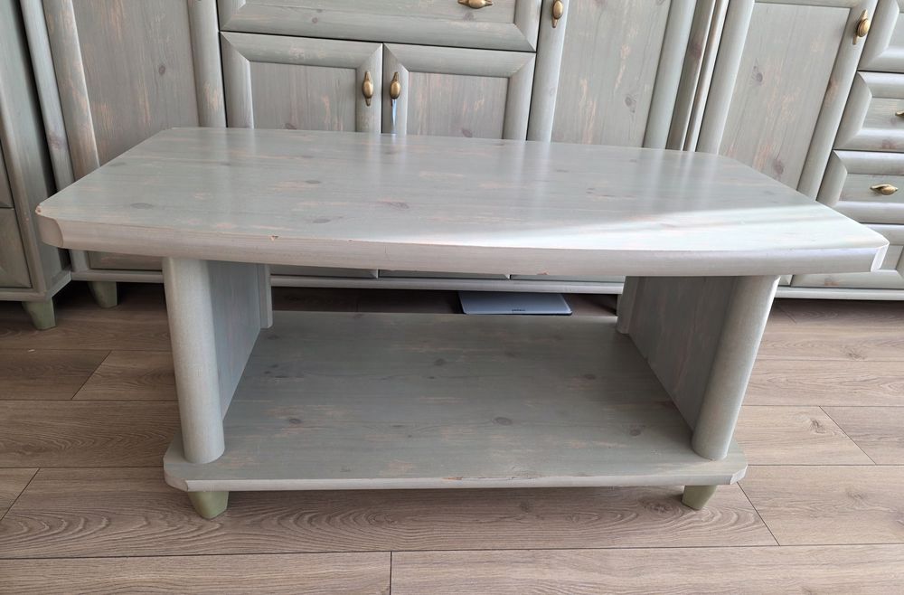 Ława - stolik BRW zielona dosna retro LAW 120