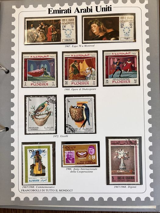 Album selos com + 25 paginas.Impecavél.