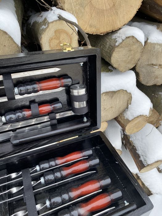 Найкращий Подарунок Чоловіку Набір Шампурів Новинка