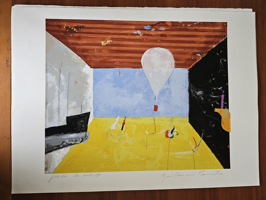 Serigrafia de Guilherme Parente