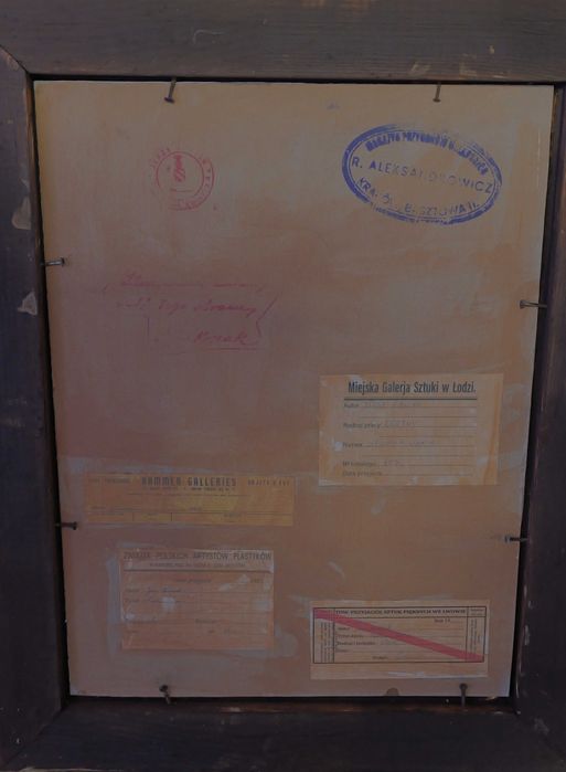 Jerzy Kossak studium konia stary obraz olejny