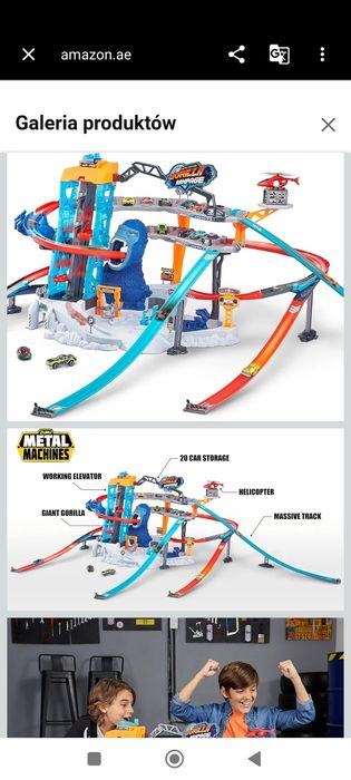 ZURU Metal Machines zestaw Atak Goryla