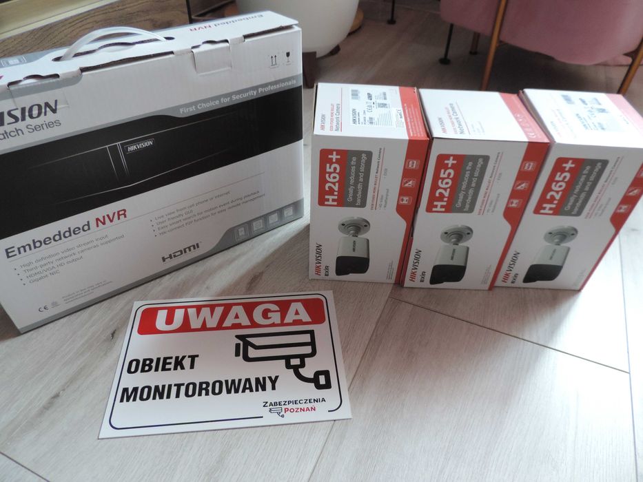 Kamery Hikvision H.265+