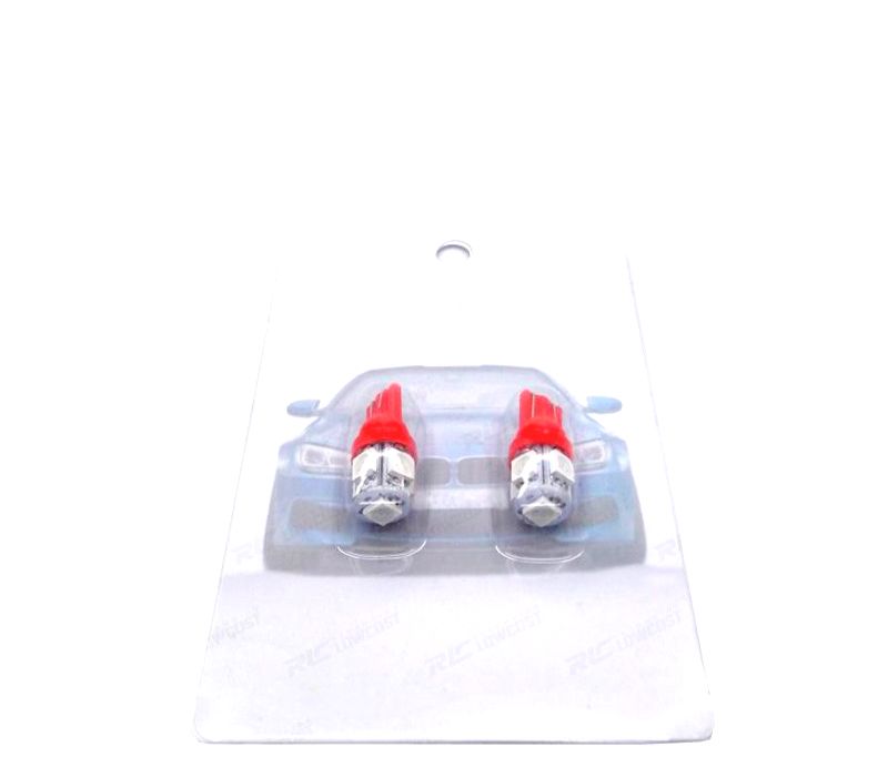 LÂMPADA LED VERMELHA W5W T10
