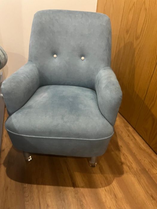 Sofá Cadeirão Azul