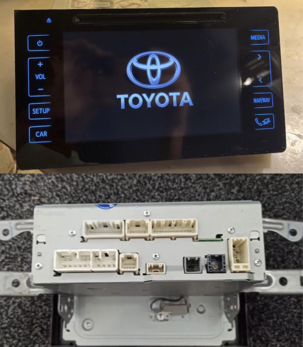 Магнитола Toyota Corolla Avensis Prius Auris Европа українське меню