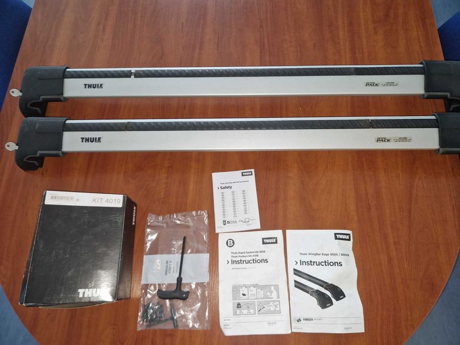 Bagażnik dachowy Thule 959X/959XB +Kit 4019 do Jeep Grand Cherokee
