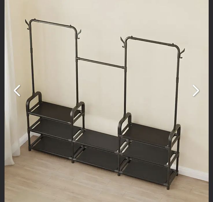 Універсальна вішалка для одягу та взуття