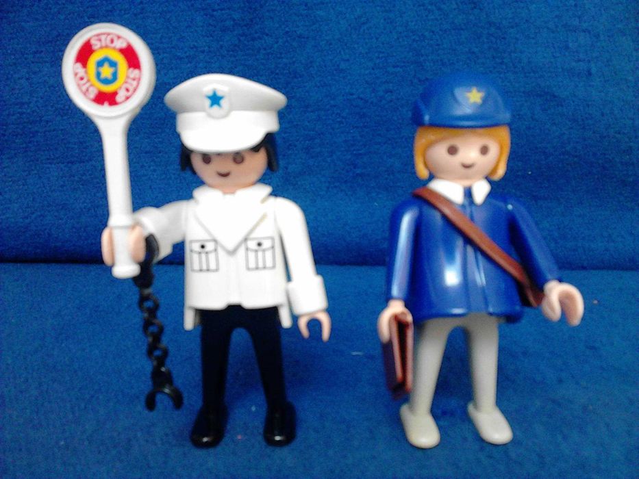 Playmobil / Famobil 3489 Set Polícia (1988) Vintage Raro