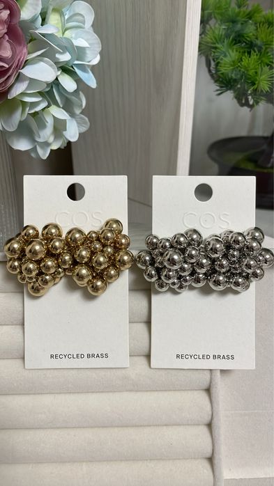 Сережки COS, золотисті