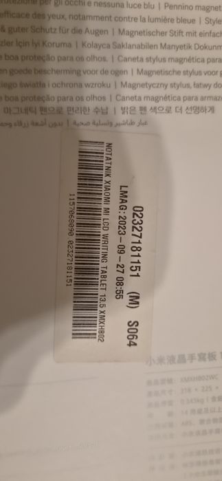 Notatnik elektroniczny tablet Xiaomi Mi