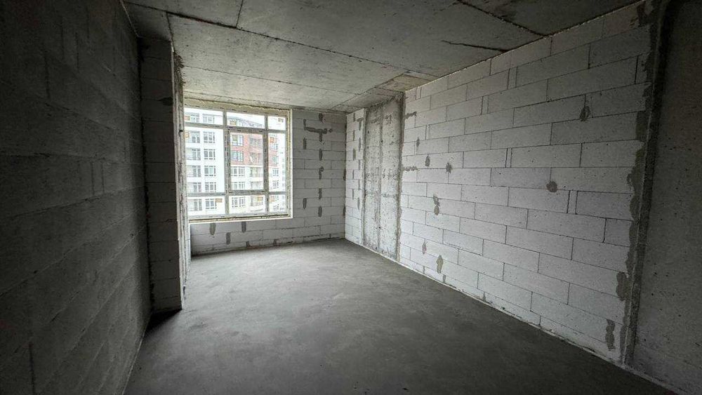 1-кімнатна квартира 43,7 м² + доступ до ремонту 75%.