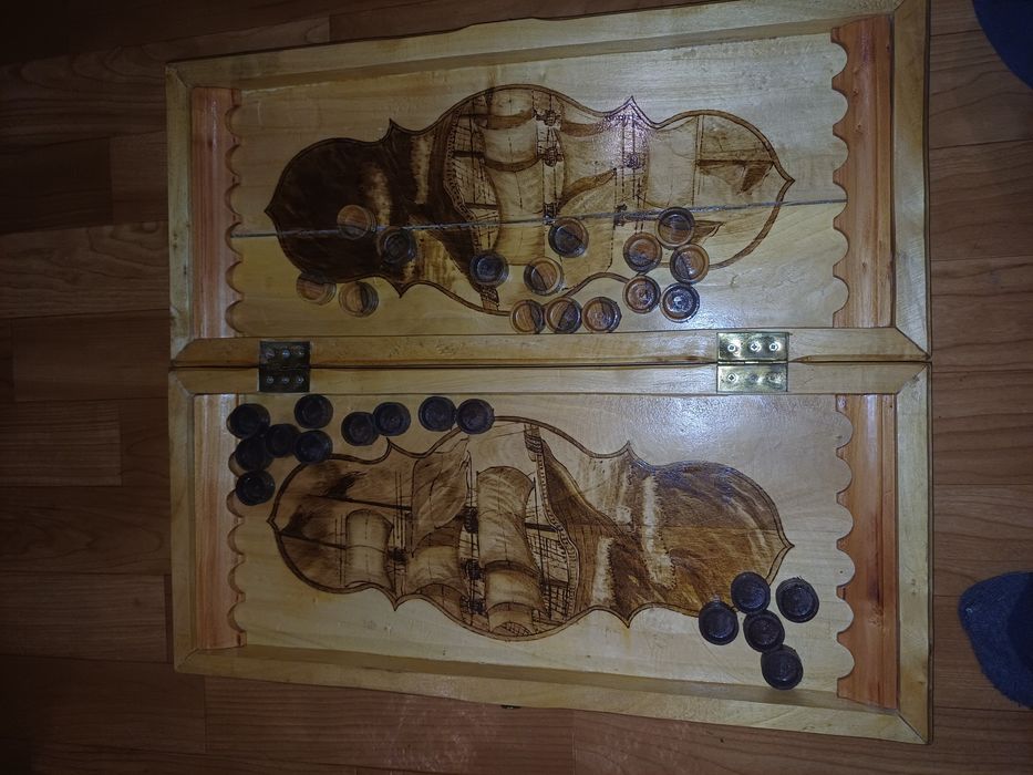 Нарды ручная работа