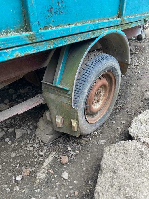 Мотоцикл Днєпр М79 з прицепом