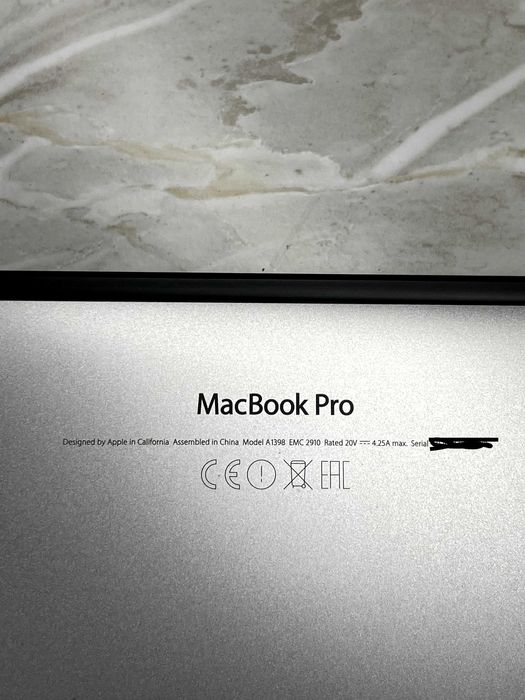 MacBook Pro Retina 15 Polegadas