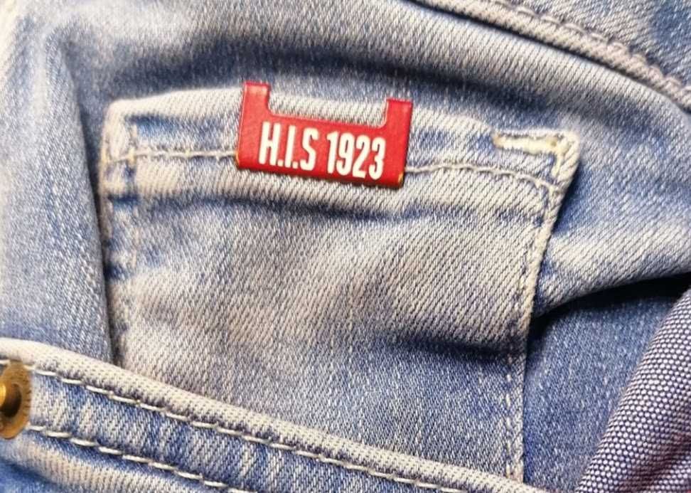 R) H.I.S damskie spodnie jeansowe Roz.34/33
