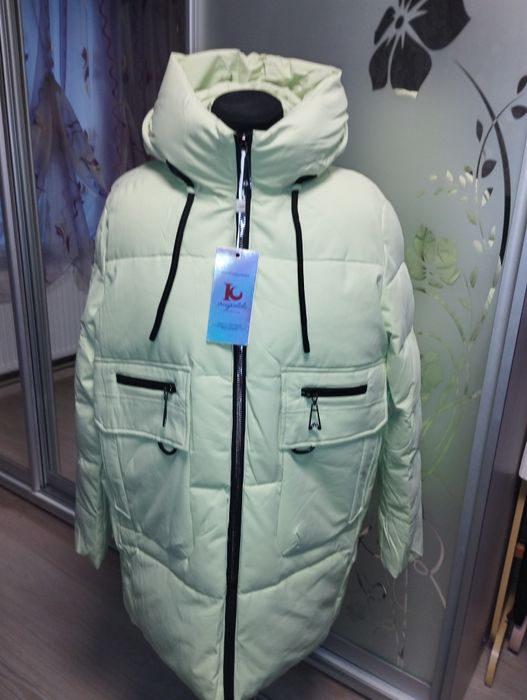 Куртка(пуховик) жіноча зимова, 56р