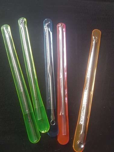 Conjunto extractor de pontos negros e borbulhas, acne, agulhas