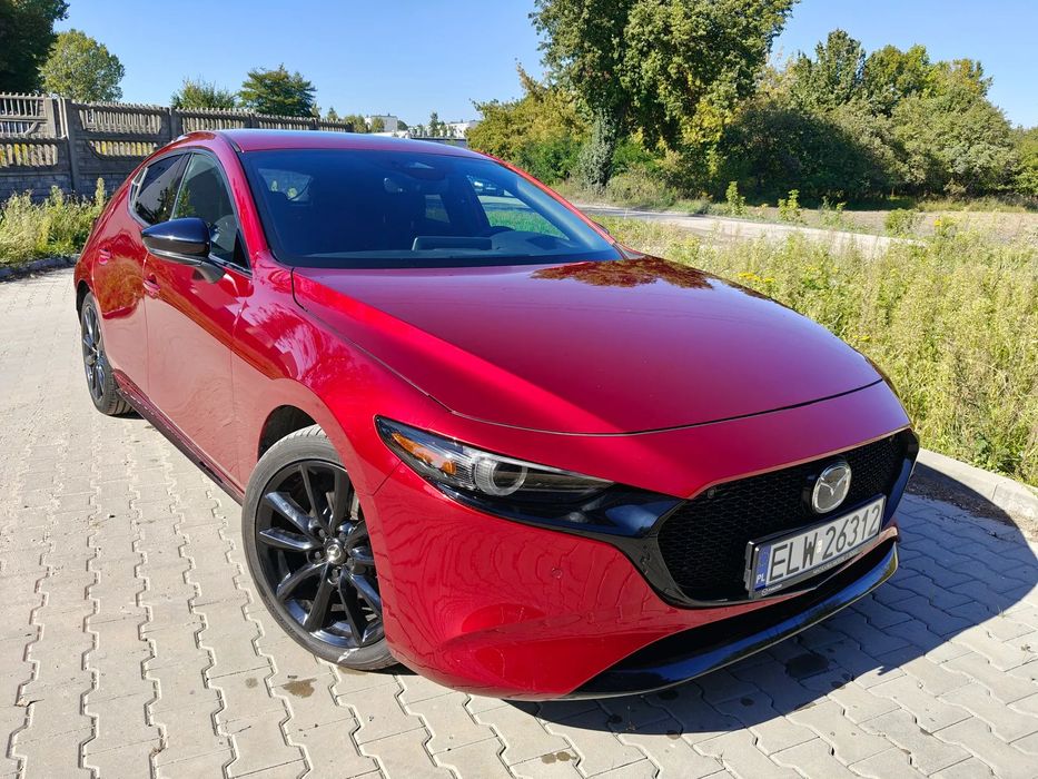 Mazda 3 najbogatsza wersja, niski przebieg, 2.5 turbo 250KM i AWD