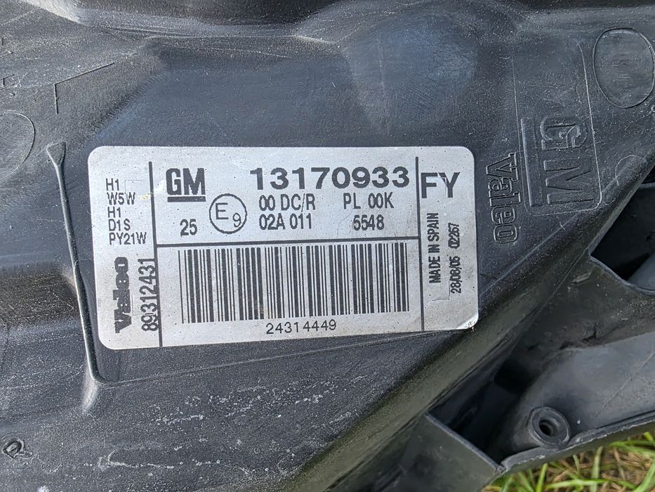 Sprzedam bixenon skrętny lewy vectra/Signum polift