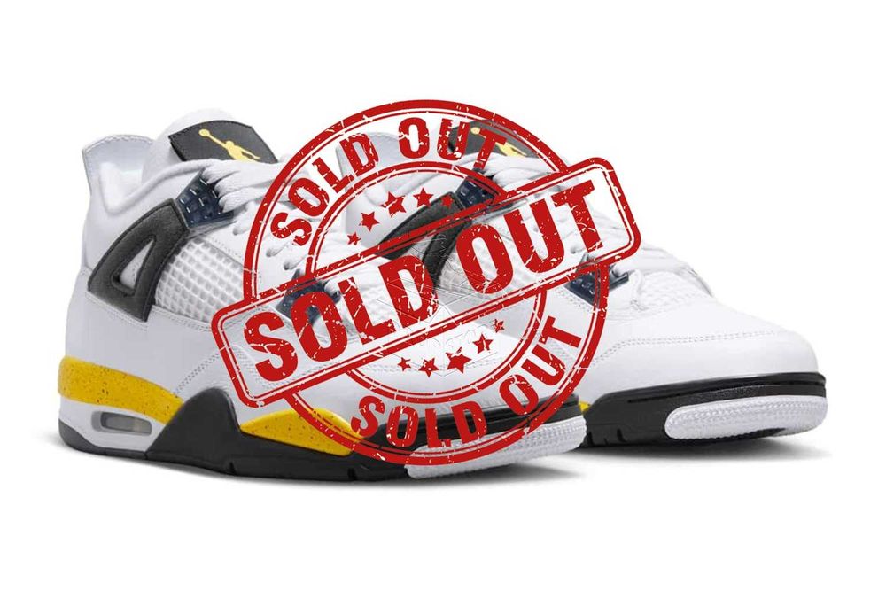 Nike AIR JORDAN 4 Retro Tour Yellow – Buty | IO2463-102