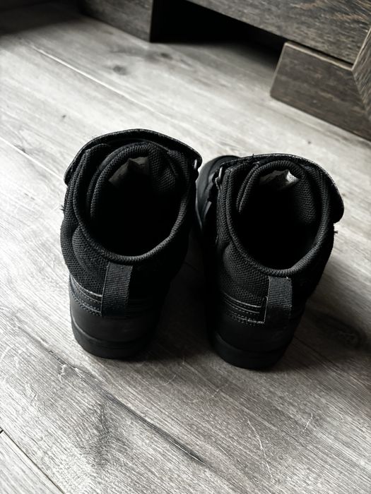 Buty sneakersy nike COURT BOROUGH MID 2  wysokie czarne rozmiar 37,5