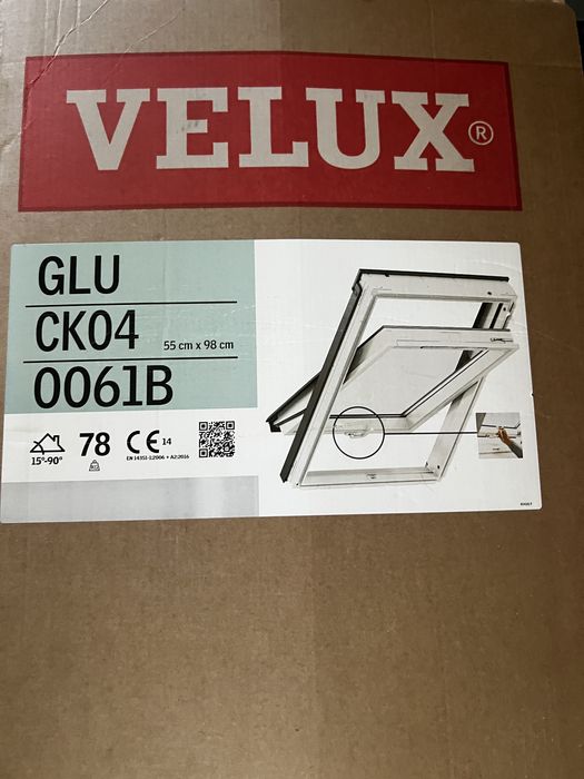 Velux Nowe okno dachowe 55/98