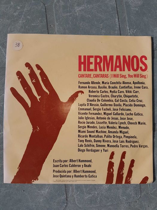 4 Discos LP's - Vinil de vários artistas + 1 single