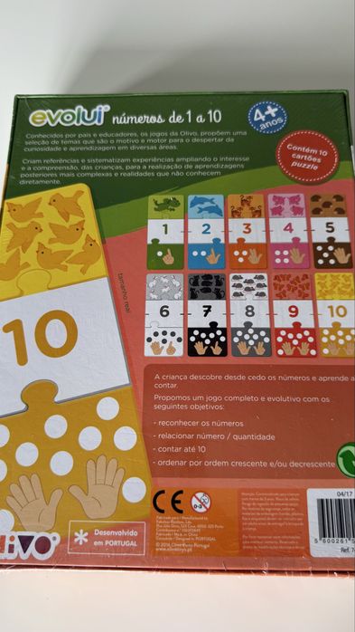 Evolui jogo educativo numeros de 1 a 10