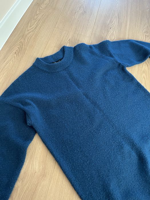 Granatowa sukienka mini