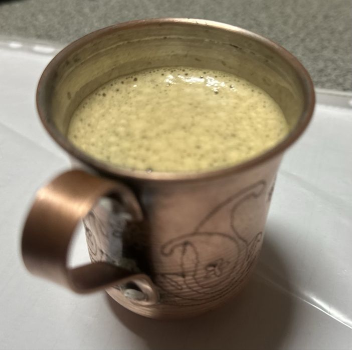 Продам мідну кавову  чашку