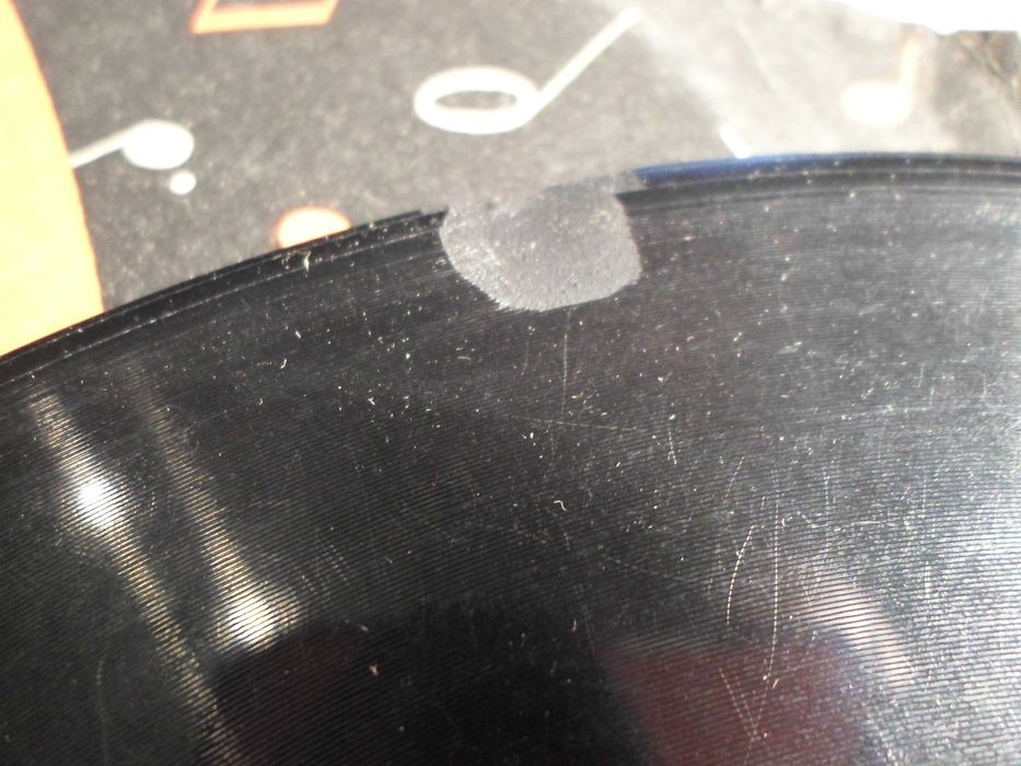 Пластинка патефон "Огонек", "Сероглазая" Андрей Бабаев