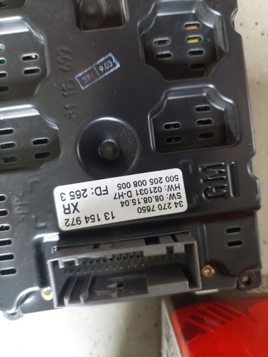 Radio vectra c signum CDR2005 siemens VDO wyświetlacz kratki