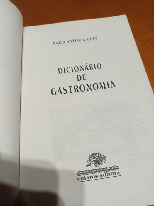 De Maria Antónia Goes Dicionário de Gastronomia