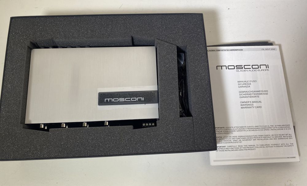 Аудиопроцессор Mosconi Gladen DSP 8TO 12 AEROSPACE