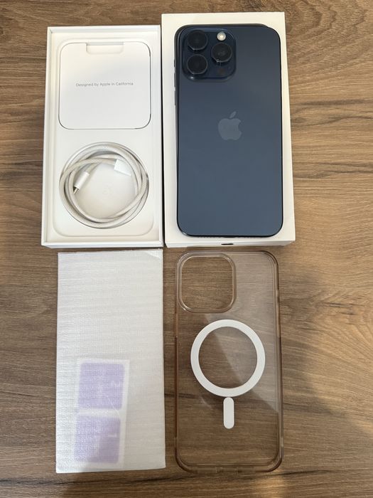 Iphone 15 Pro Max 512Gb Blue Titanium, Neverlock