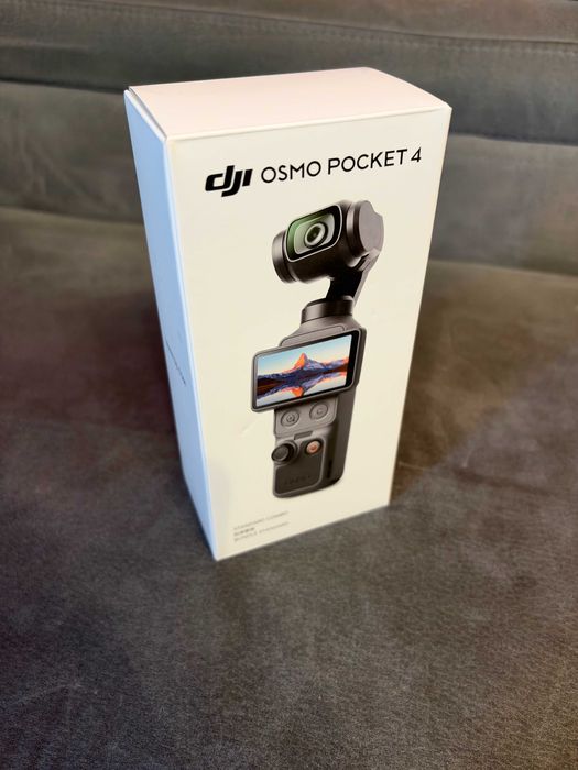 DJI Osmo Pocket 4 Standard — sem utilização, com fatura
